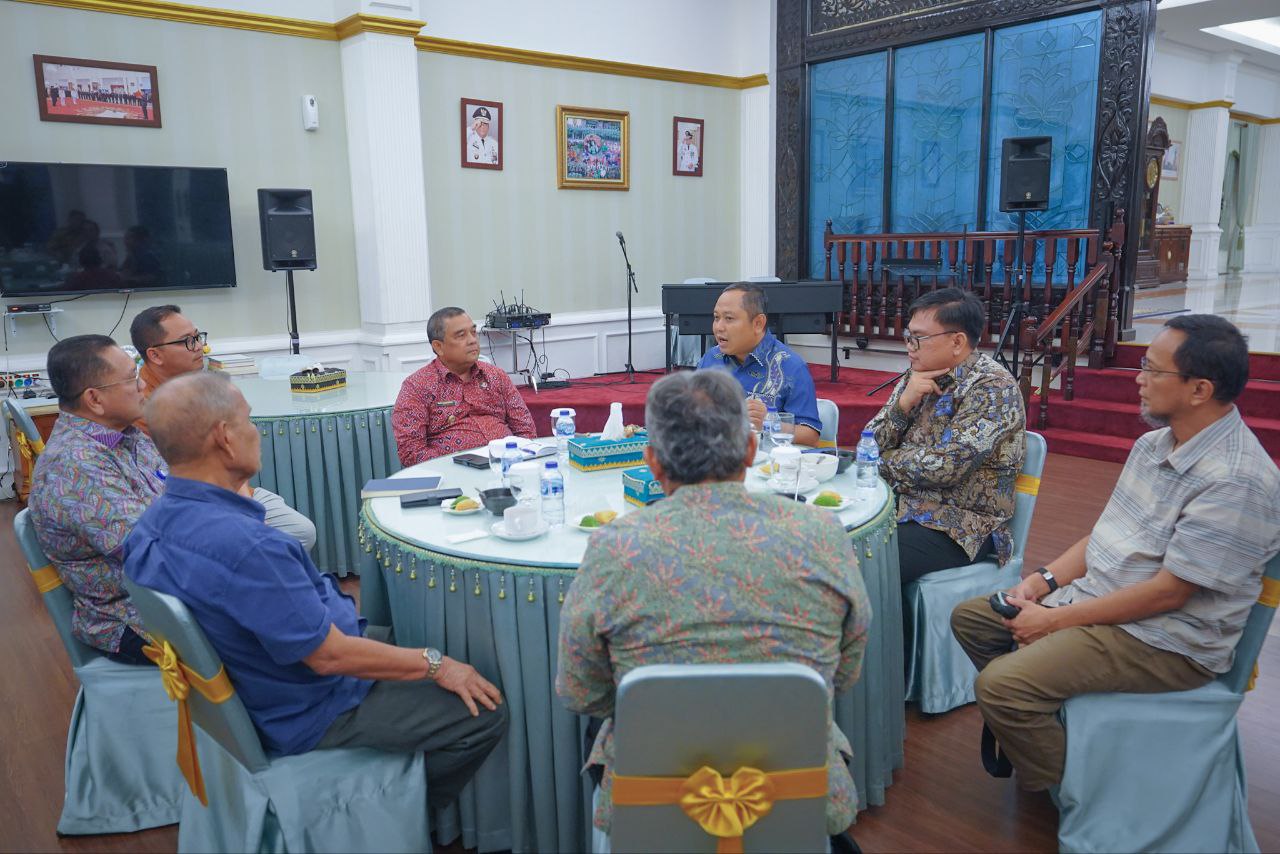 Wagubri Edy Natar Terima Kunjungan Staff Khusus Wakil Presiden RI