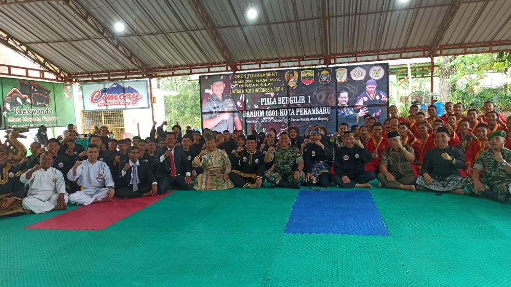 159 Pesilat Bertarung di Jambore Nasional Pencak Silat Lintau IX Koto Indonesia Cup 4