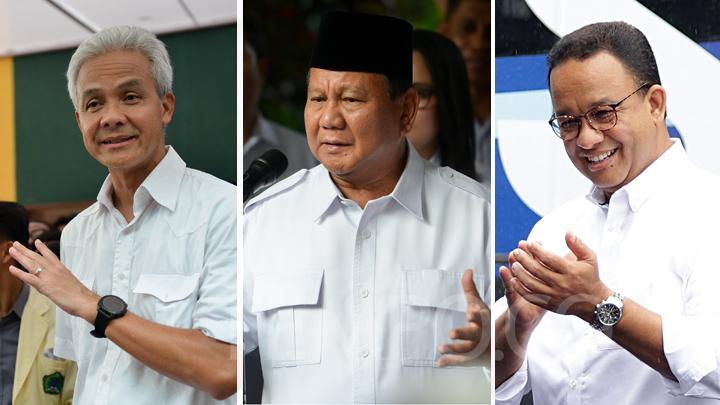 Jokowi Ajak Tiga Bacapres Makan Siang di Istana Negara