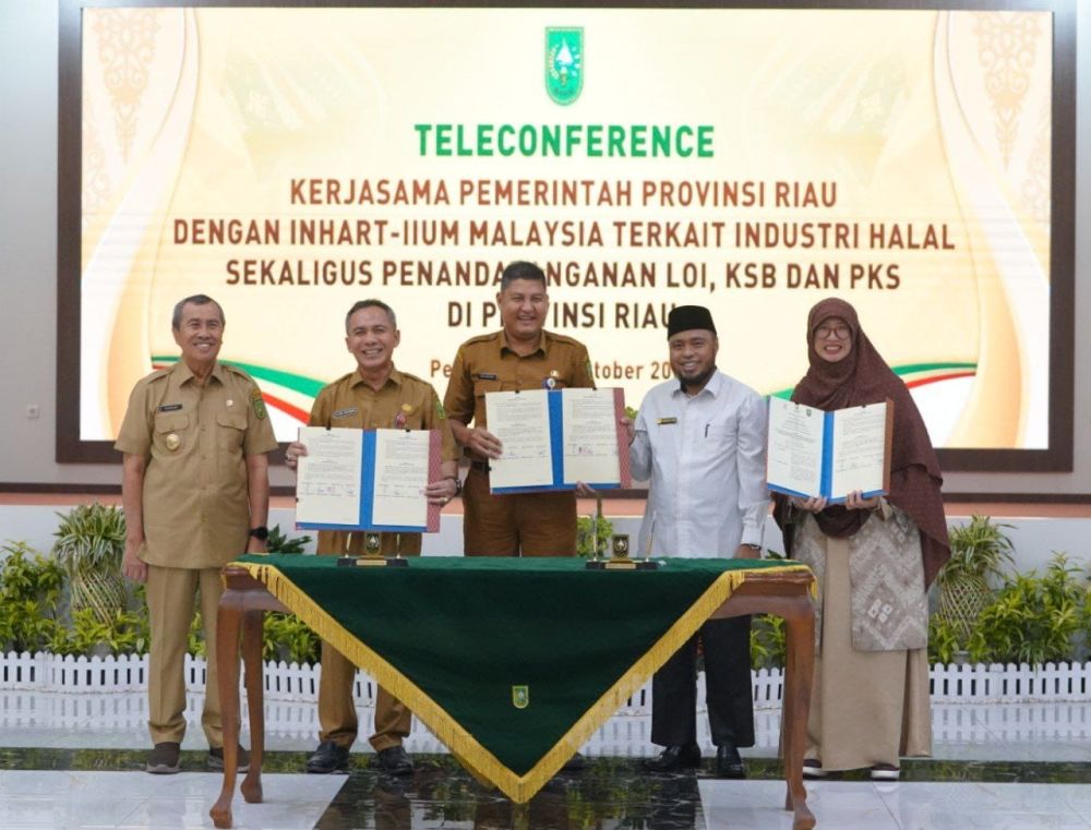 Gubri Syamsuar Teken Beberapa Perjanjian Kerjasama