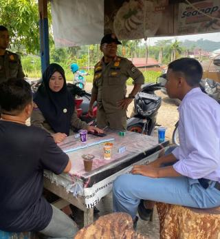 Main Domino pada Jam Sekolah, 6 Pelajar Ditertibkan Satpol PP Kampar