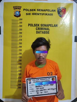Pria Asal Pekanbaru Dibekuk Polisi Usai Bobol Toko Milik Warga
