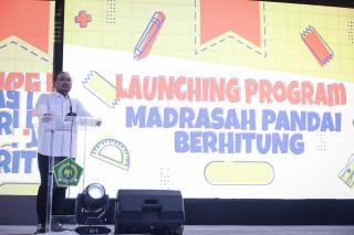 Launching Madrasah Pandai Berhitung, Menag Targetkan Tiga Juta Guru dan Siswa Ahli Matematika