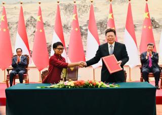 Presiden Jokowi dan Presiden Xi Jinping Saksikan Penandatanganan Sejumlah Nota Kesepahaman