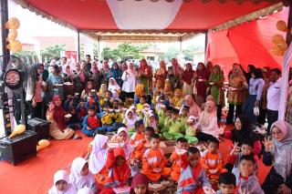Bupati Kasmarni Kenalkan Pangan Lokal pada Anak Sekolah dan Anak Usia Dini di Bengkalis