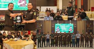 Kajati Riau dan Jajarannya Mengikuti Monitoring dan Evaluasi JAM-Pidmil Kejaksaan Agung RIÂ 