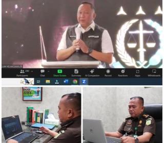 Kasi Penkum Kejati Riau mengikuti Pembukaan FGD Optimalisasi Peran Humas Kejaksaan RI