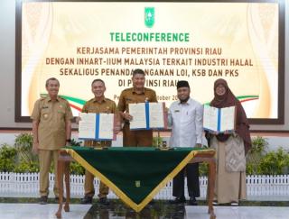 Gubri Syamsuar Teken Beberapa Perjanjian Kerjasama
