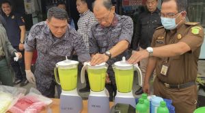 BNNP Riau Musnahkan Sabu 19,818 Kg dan 19.694 Butir Ekstasi