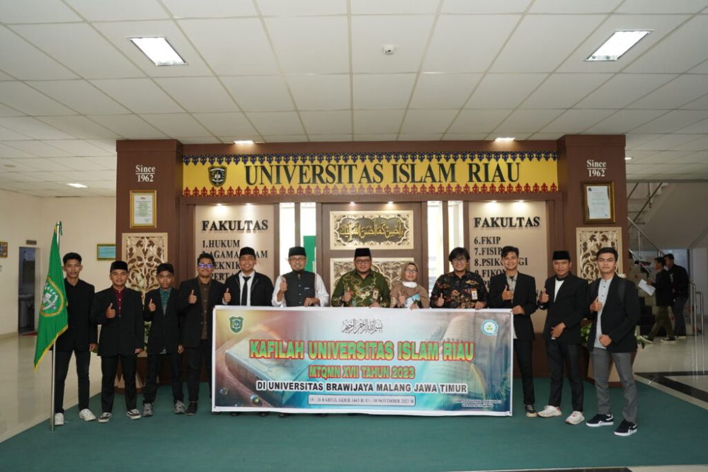 UIR Utus 8 Orang Kafilah untuk Mengikuti MTQMN XVII Tahun 2023 di Malang