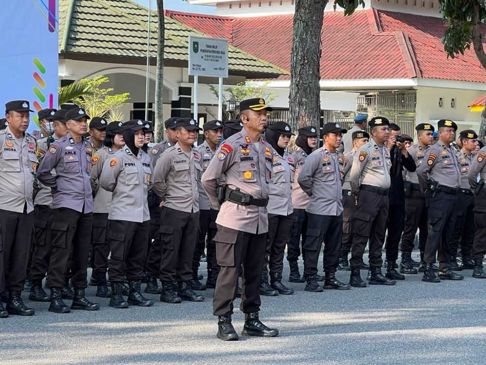 800 Personel Gabungan Siap Amankan Porwil XI Sumatra di Riau