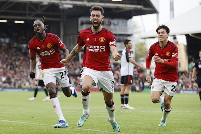 Premier League: Gol Bruno Fernandes Bawa Manchester United Menang atas Fulham
