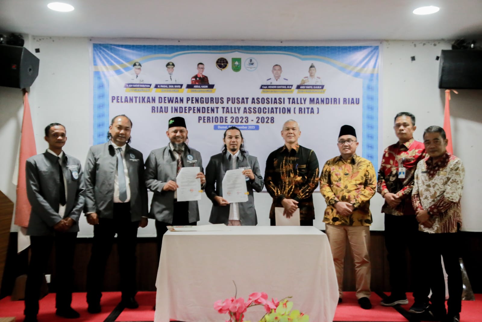 DPP Asosiasi Tally Mandiri Riau Periode 2023-2028 Resmi Dilantik
