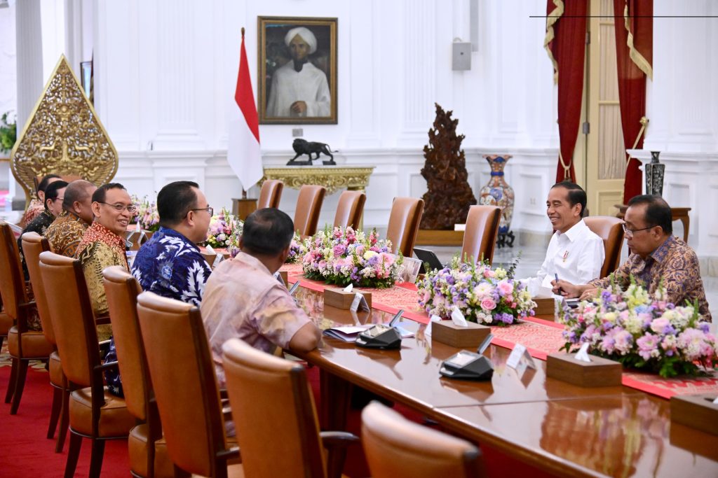 Presiden Jokowi Terima Pengurus Forum Rektor Indonesia