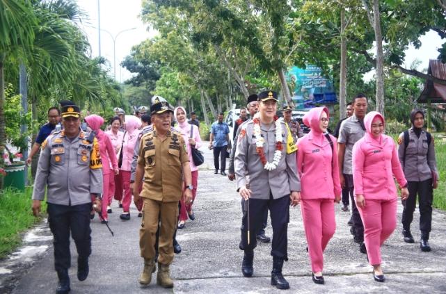 Plt Bupati Sambut Kunjungan Kerja Kapolda Riau di Kabupaten Kepulauan Meranti