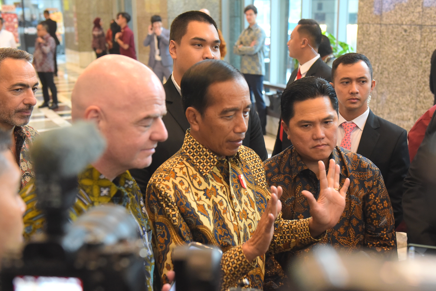 Presiden Jokowi Tegaskan Komitmen Transformasi Sepak Bola Indonesia