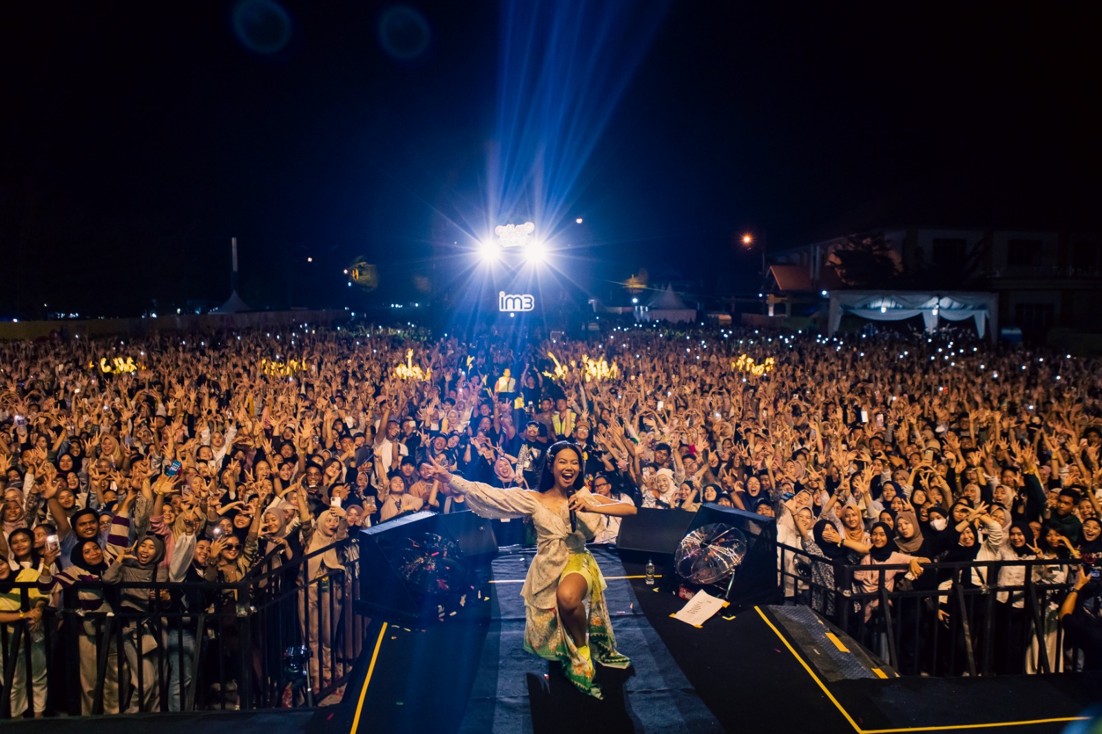 Ada Yura Yunita, IM3 Gelar Konser Collabonation Tour Bandar Lampung