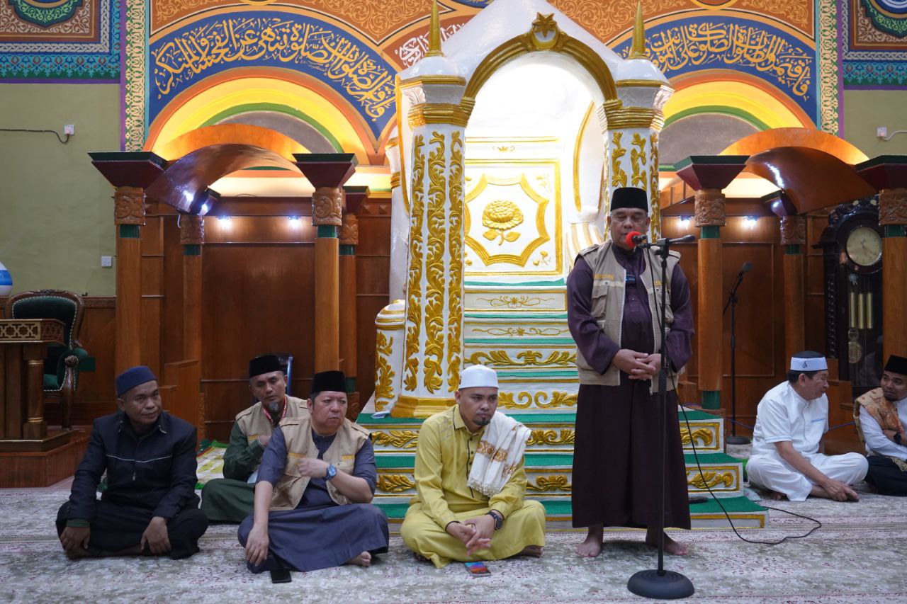 Plt Gubri GSSB ke-159 di Masjid Raya Ar Rahman Indragiri Hulu