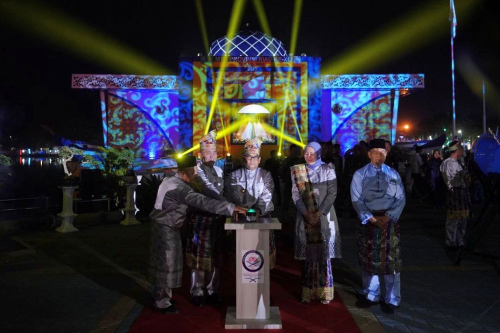 Plt Gubri Resmi Membuka MTQ ke-41 Tingkat Provinsi Riau di Inhu