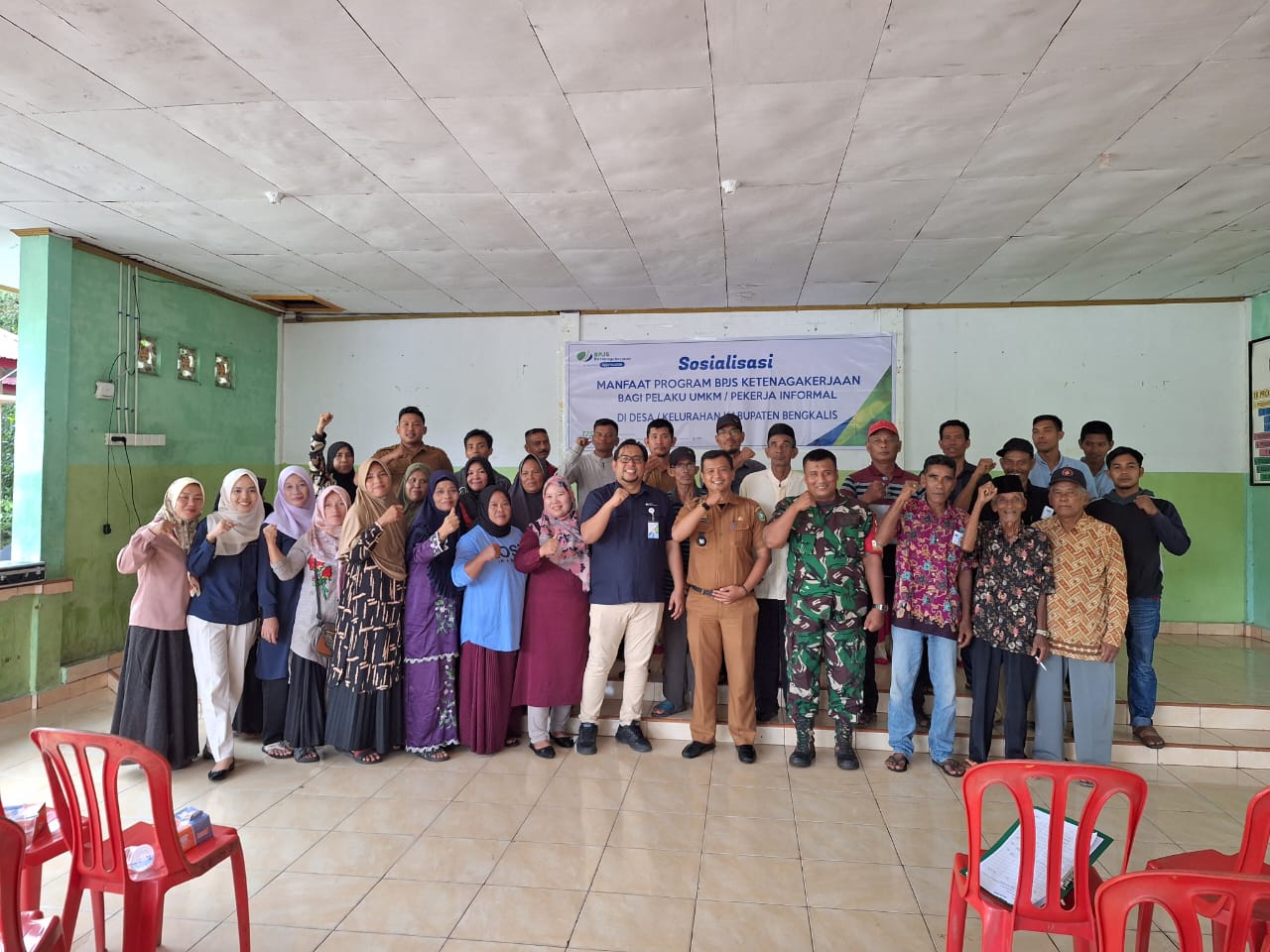 BPJS Ketenagakerjaan Siap Melindungi Pekerja Informal dan Pelaku UMKM Bengkalis