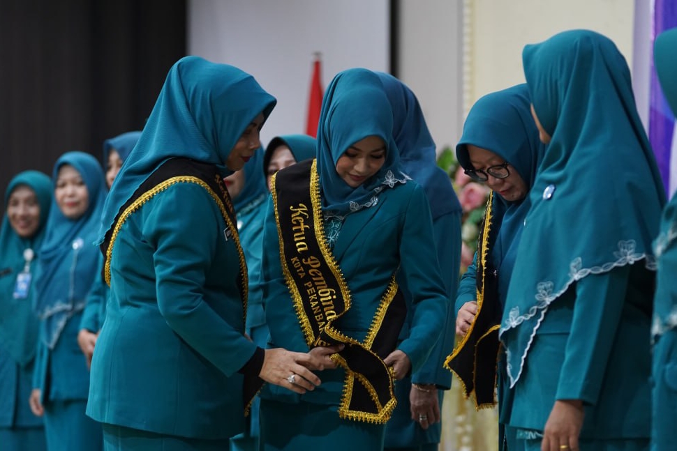 Ketua Pembina Posyandu se-Provinsi Riau Resmi Dikukuhkan