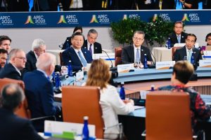 Presiden Singgung Hak Hidup dan Hak Membangun bagi Masyarakat Gaza di Retreat KTT APEC