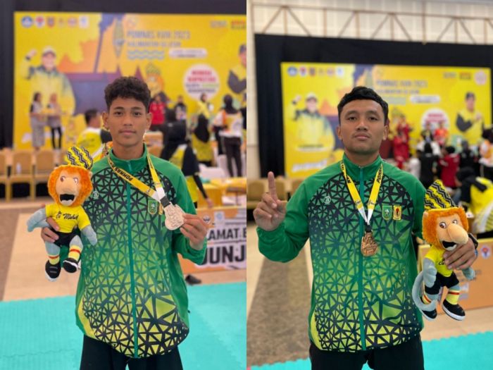 Sumbang 2 Medali, Mahasiswa Unilak Harumkan Nama Riau di Pomnas Kalsel
