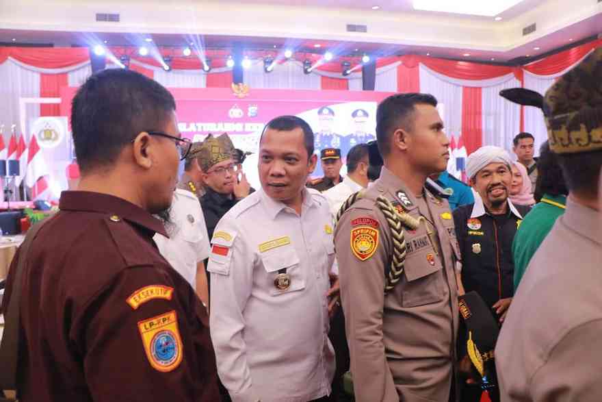 Pj Walikota Pekanbaru Hadiri Silaturahmi Kebangsaan Wakapolri