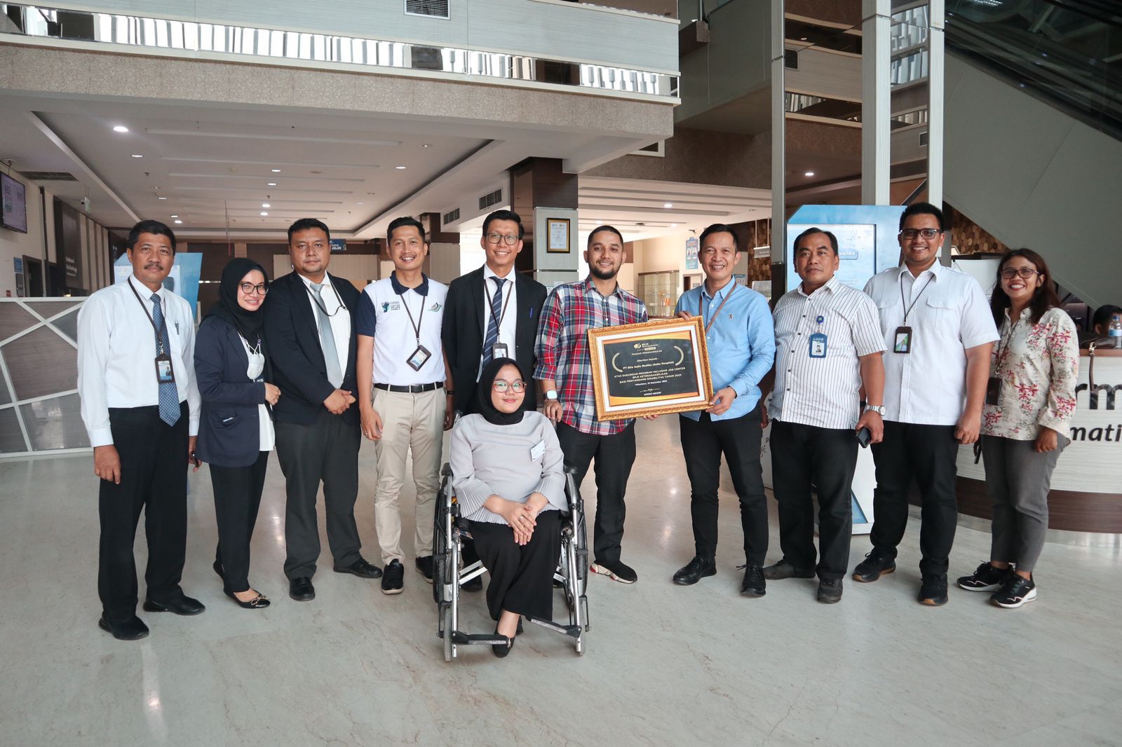 BPJS Ketenagakerjaan Pekanbaru Panam Apresiasi Aulia HospitalÂ