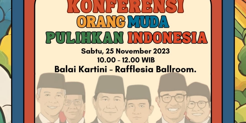Anies Hadiri Konferensi Anak Muda yang Digelar Walhi, Prabowo dan Ganjar Absen