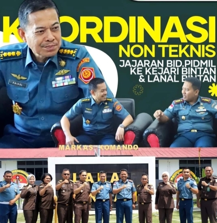 Aspidmil Kejati Riau Koordinasi Non Teknis ke jajaran Kejari Bintan