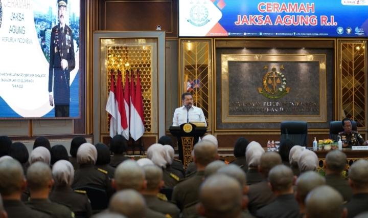 Jaksa Agung ST Burhanuddin Kerja Keras Membangun Moral Value Insan Muda Adhyaksa