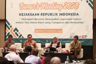 JAM- Pembinaan Buka Acara Donor’s Meeting Kejaksaan RI Tahun 2023.