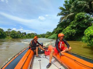 Tiba-Tiba Kejang, Nelayan Hilang Tenggelam di Sungai Kampar