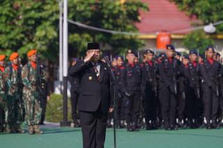 Edy Natar Pimpin Upacara Peringatan Hari Pahlawan di PekanbaruÂ 