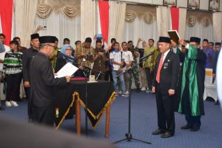 Pj Bupati Lantik Hambali Sebagai Sekda Kampar