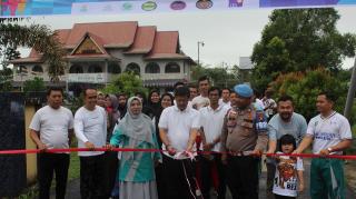 STIE Syariâ€™ah Bengkalis Gelar Fun Walk Internasional Berkolaborasi 5 Negara