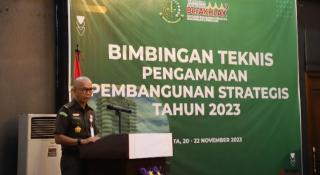 Profesionalitas Jaksa Mengawal Proyek Strategis Jadi Faktor Keberhasilan Pembangunan Nasional