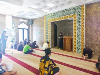 Tausiyah Qobliyah Dzuhur di Kejati Riau membahas tentang  Kewajiban Wudhu Sebelum Sholat