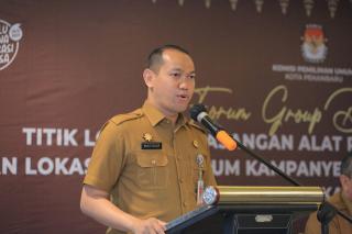 Pemko dan KPU Bahas Titik APK dan Lokasi Kampanye Pemilu 2024