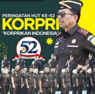 Kajati Riau Akmal Abbas Pimpin Upacara Hari Korpri ke 52 Tahun 2023
