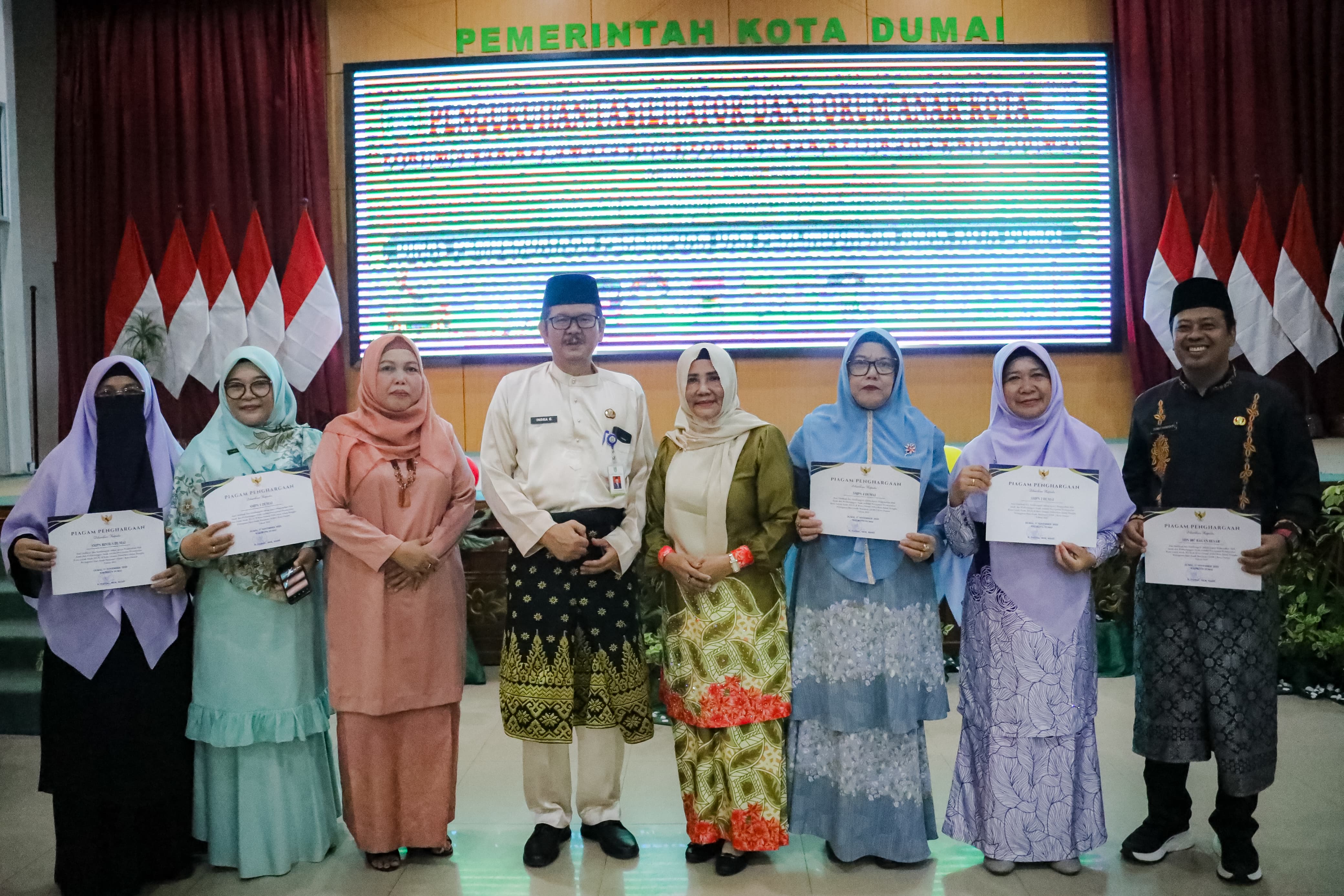Sekda Kukuhkan Forum Anak Kota Dumai Periode 2023-2025