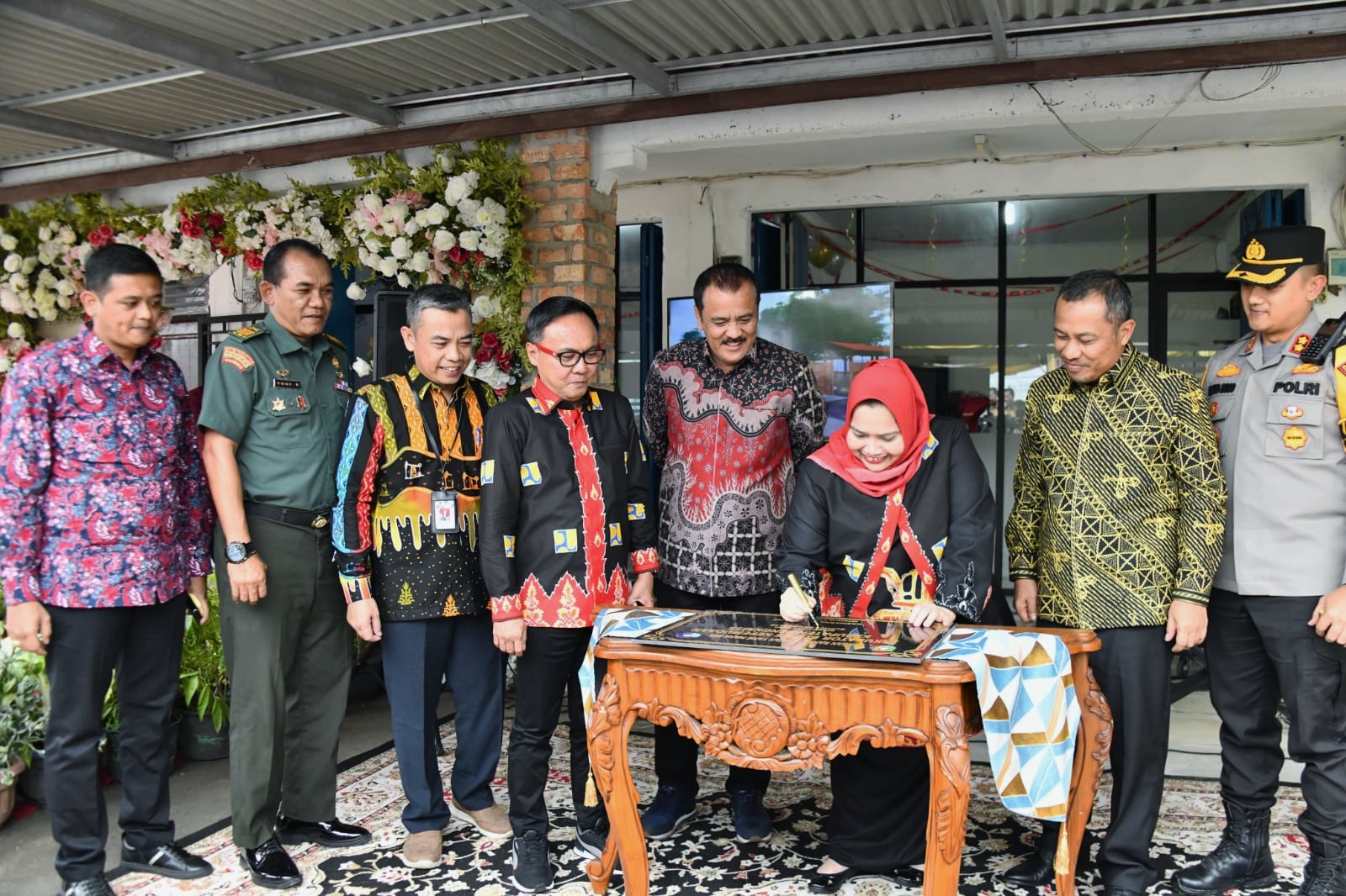 Bupati Kasmarni Resmikan Inkubator Bisnis Kepemudaan Bengkalis