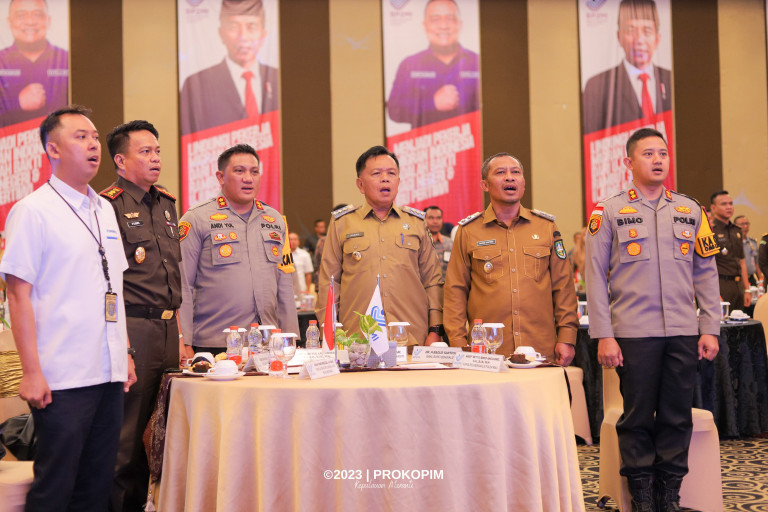 Plt Bupati Asmar Ikuti Rakor Terkait TPPO bersama BP2MI
