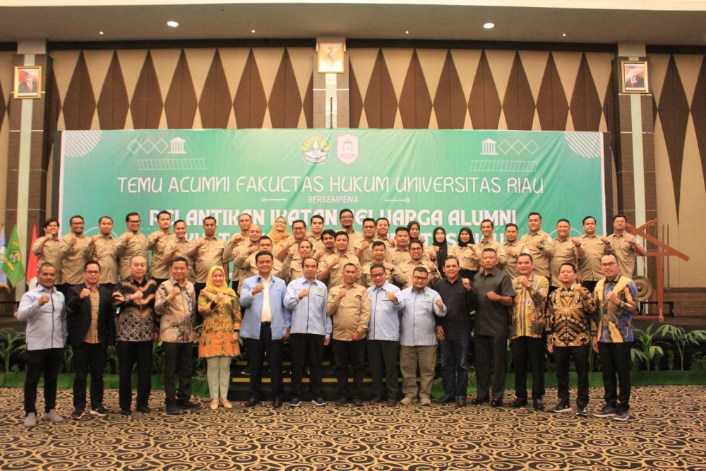 Pengurus IKA FH UNRI 2022-2026 Resmi Dilantik