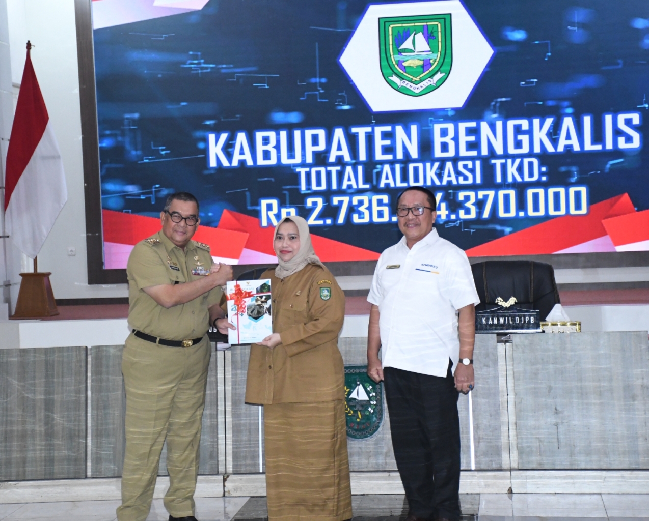 Pemkab Bengkalis Terima TKD Rp2,74 Triliun