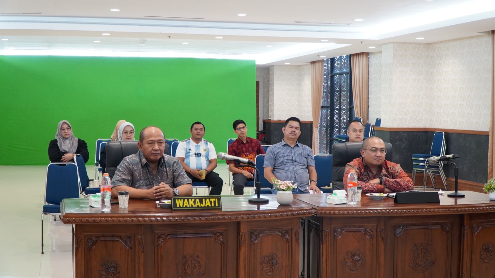 Wakajati Riau Ikuti Sosialisasi Aplikasi E-Rentut Penanganan Perkara TP Pemilu & PemilihanÂ