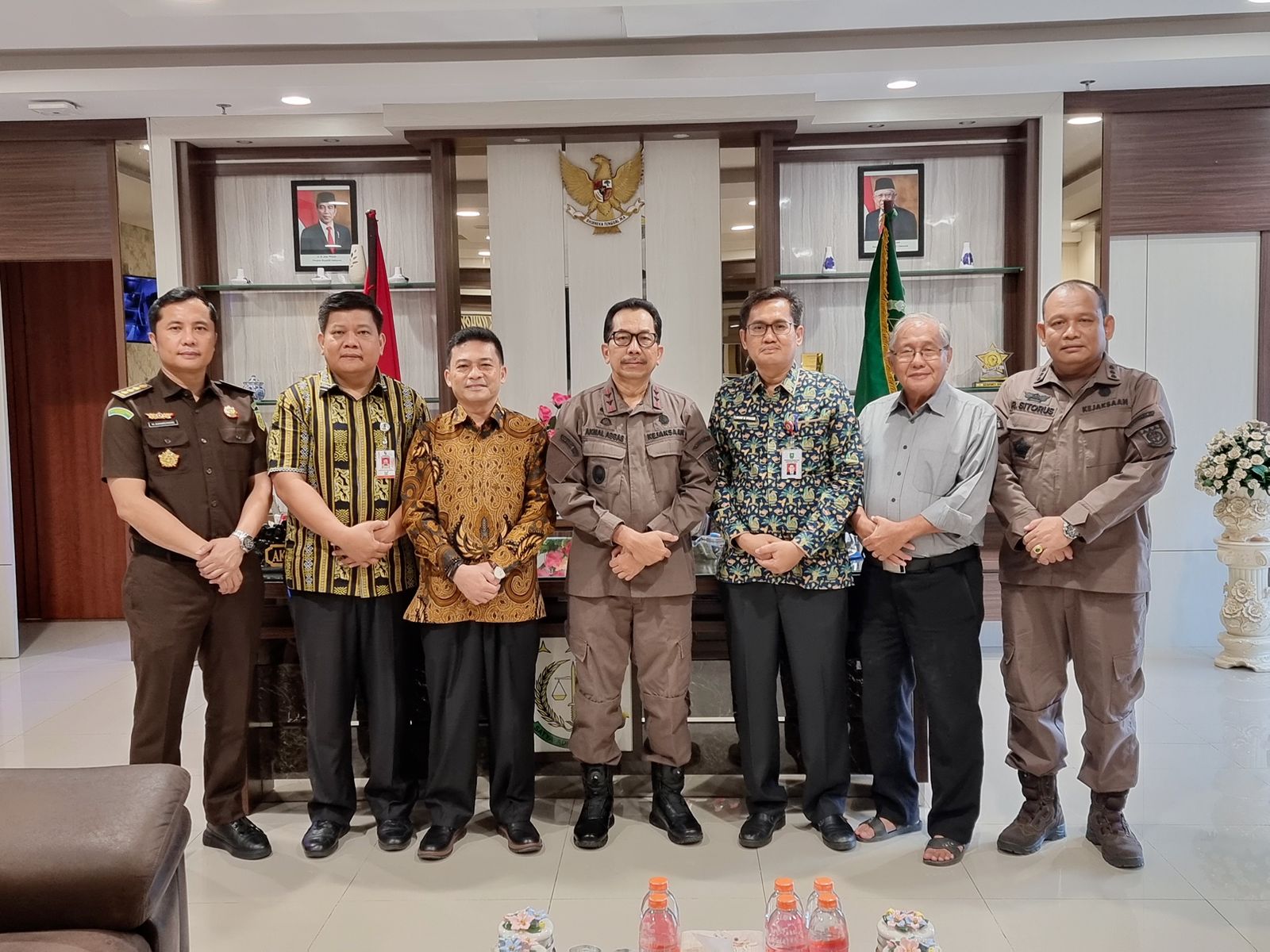 Kajati Akmal Abbas SH.,MH., Terima Audiensi Panitia Natal Oikoumene Provinsi Riau
