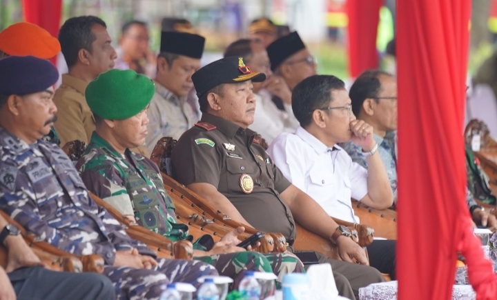 Kesiapan Nataru, Wakajati Riau Menghadiri Apel Gelar Operasi Lilin Lancang Kuning 2023