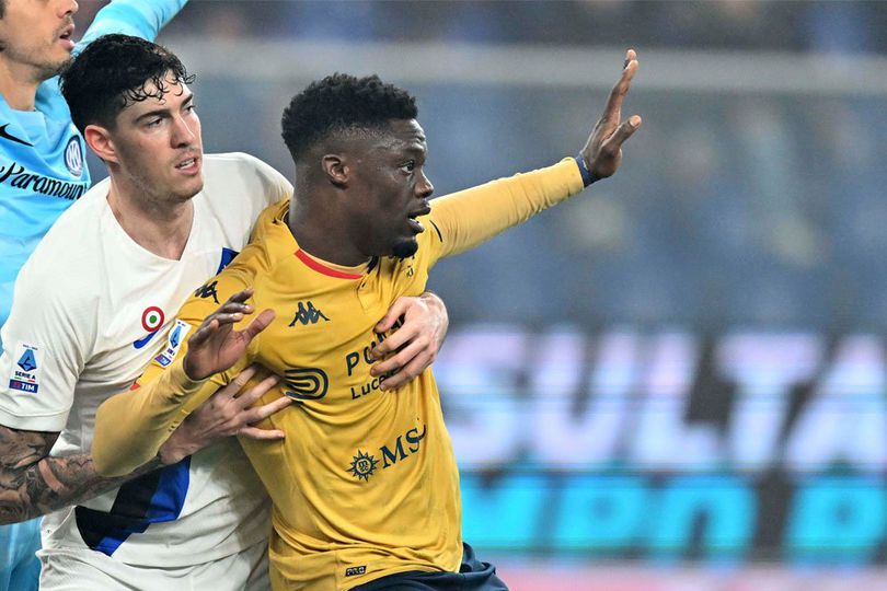 Serie A: Genoa Main Imbang Lawan Inter Milan dengan Skor 1-1